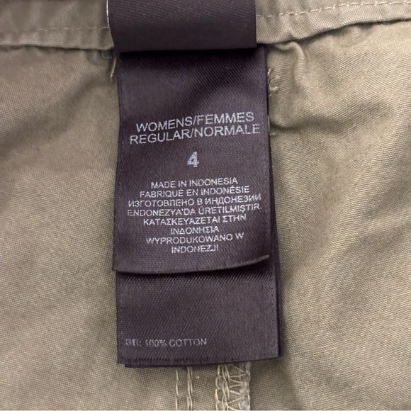 The North Face Women's Olive Green Convertible Outdoor Utility Pants, Size 4 - Picture 7 of 8